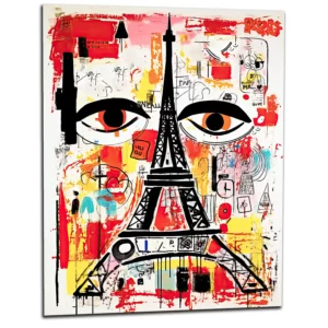 Vision Basquieste de Paris entre chaos et icônes