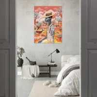 art australien pastel et aborigène