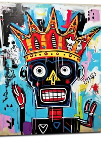 Couronne de l’Esprit: Echo de Basquiat basquiat couronne