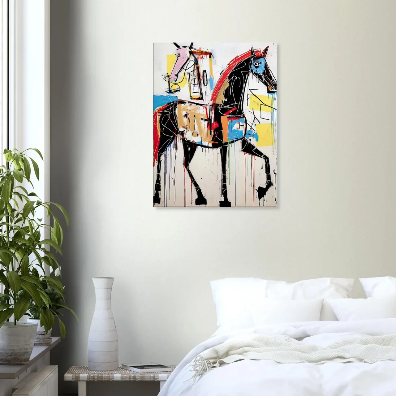 cheval abstrait basquiat