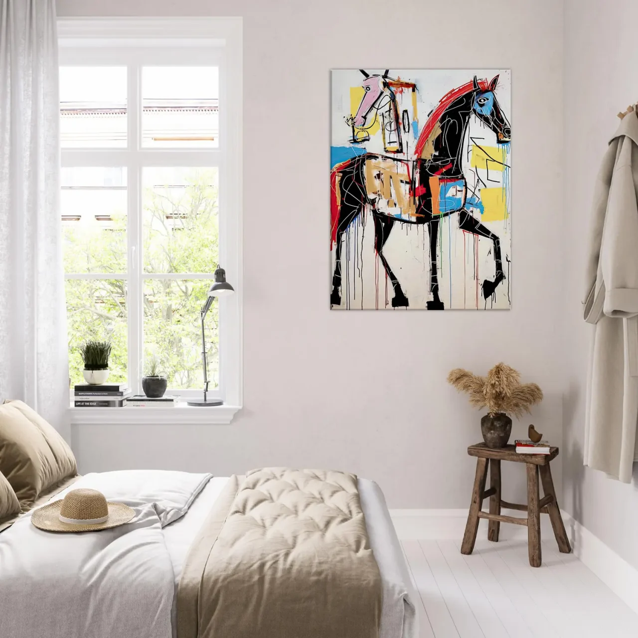 cheval abstrait basquiat