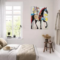 cheval abstrait basquiat