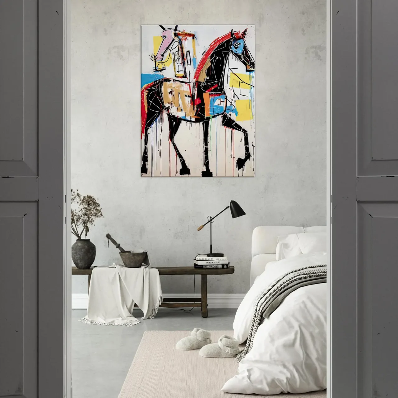 cheval abstrait basquiat