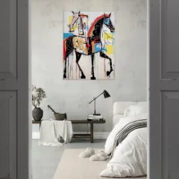 cheval abstrait basquiat