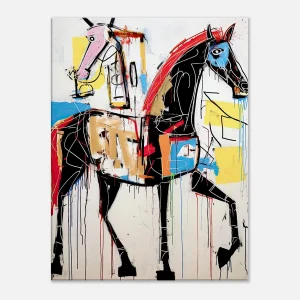 cheval abstrait basquiat