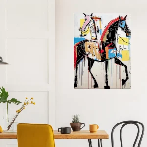 cheval abstrait basquiat