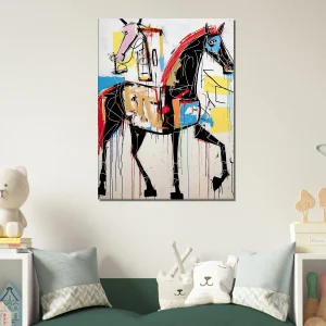 cheval abstrait basquiat