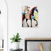cheval abstrait basquiat