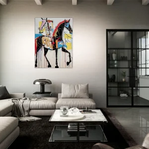 cheval abstrait basquiat