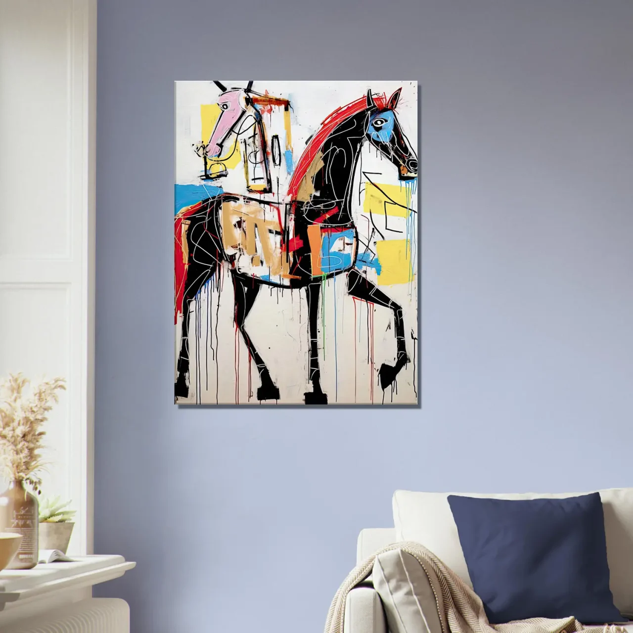 cheval abstrait basquiat