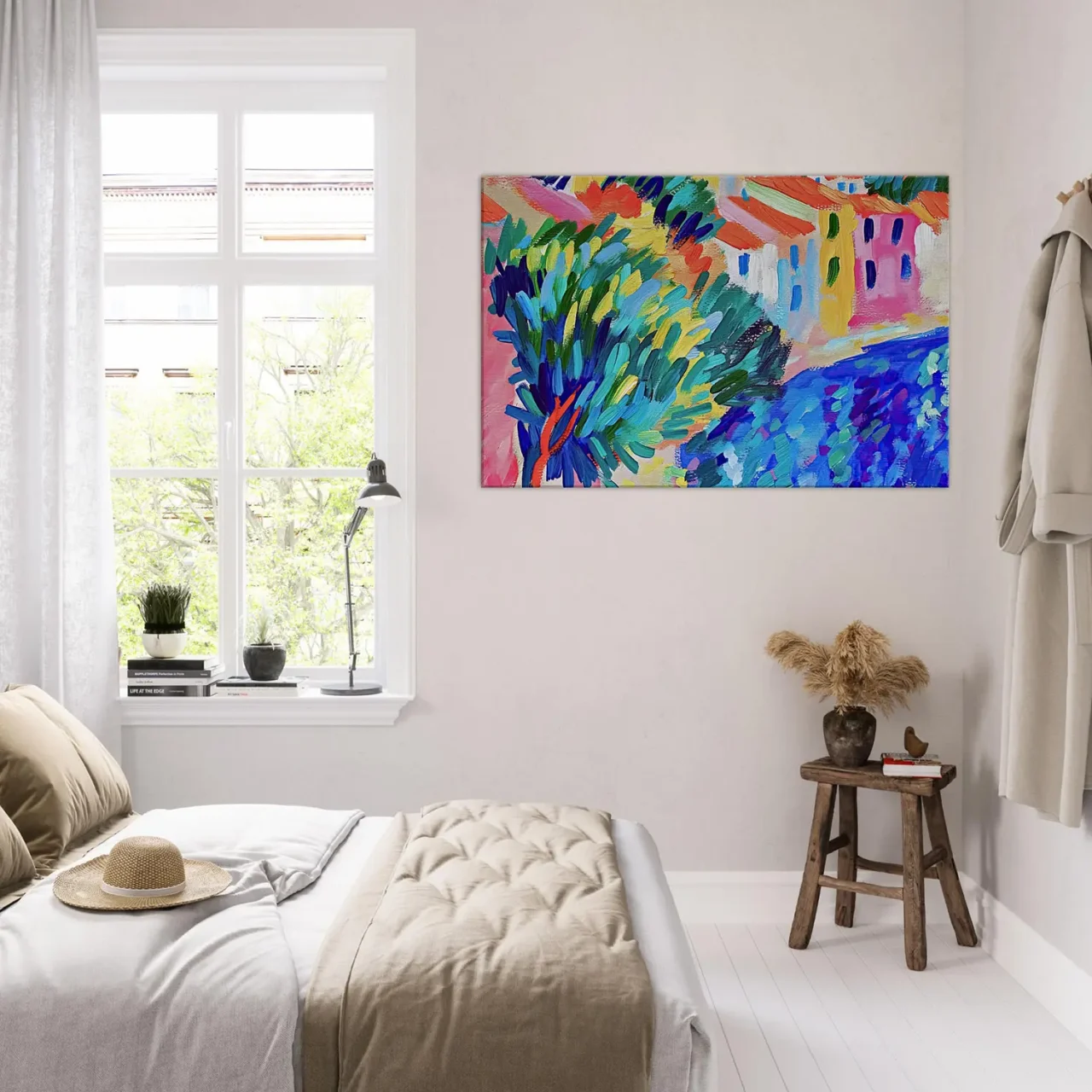 collioure abstrait inspiré de matisse