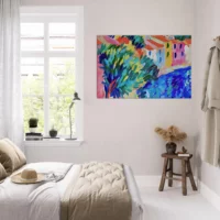 collioure abstrait inspiré de matisse