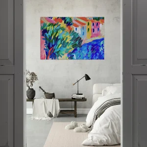 collioure abstrait inspiré de matisse