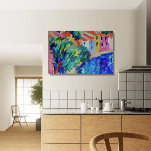 collioure abstrait inspiré de matisse