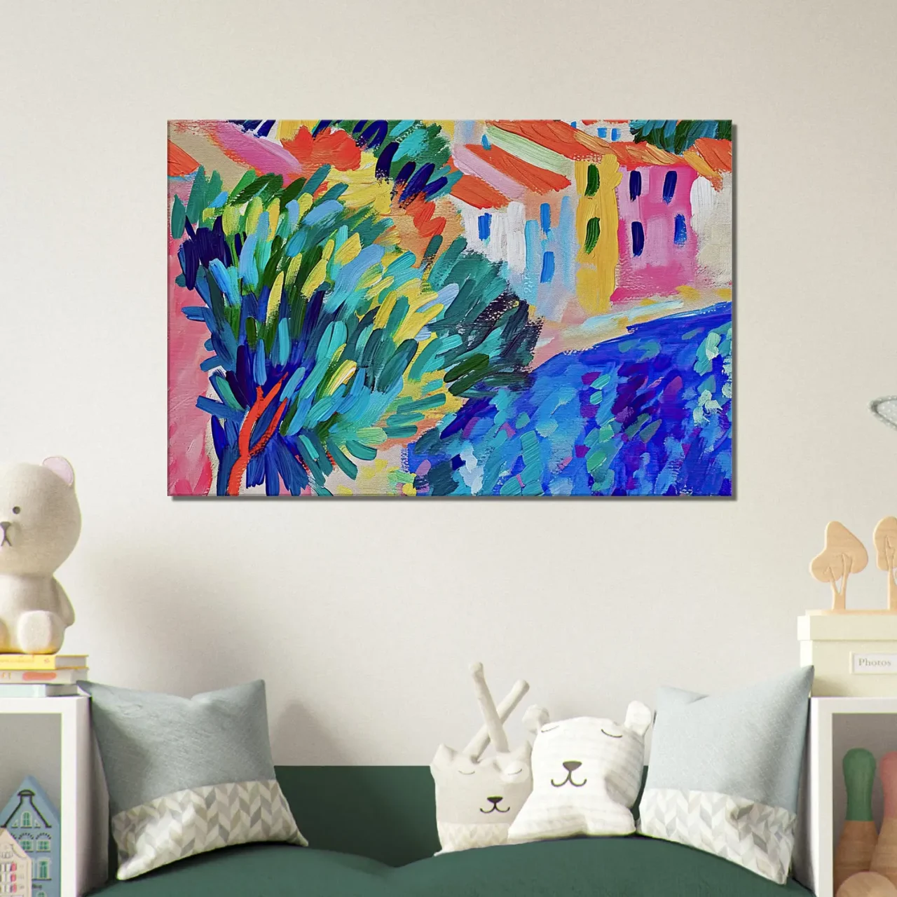 collioure abstrait inspiré de matisse