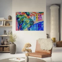 collioure abstrait inspiré de matisse