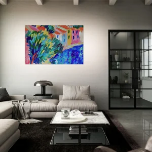 collioure abstrait inspiré de matisse