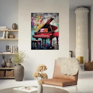 décor piano à queue style george mathieu