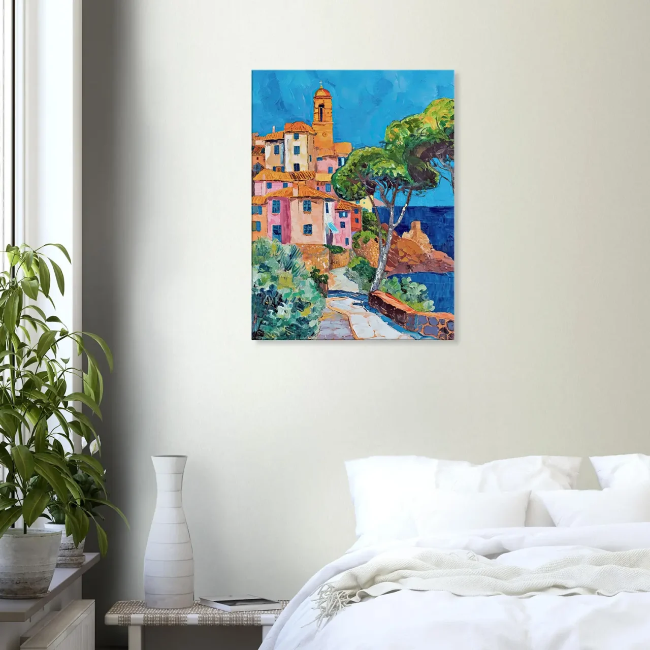 Charme de Collioure: Peinture de Méditerranée peinture collioure aux couleurs de matisse