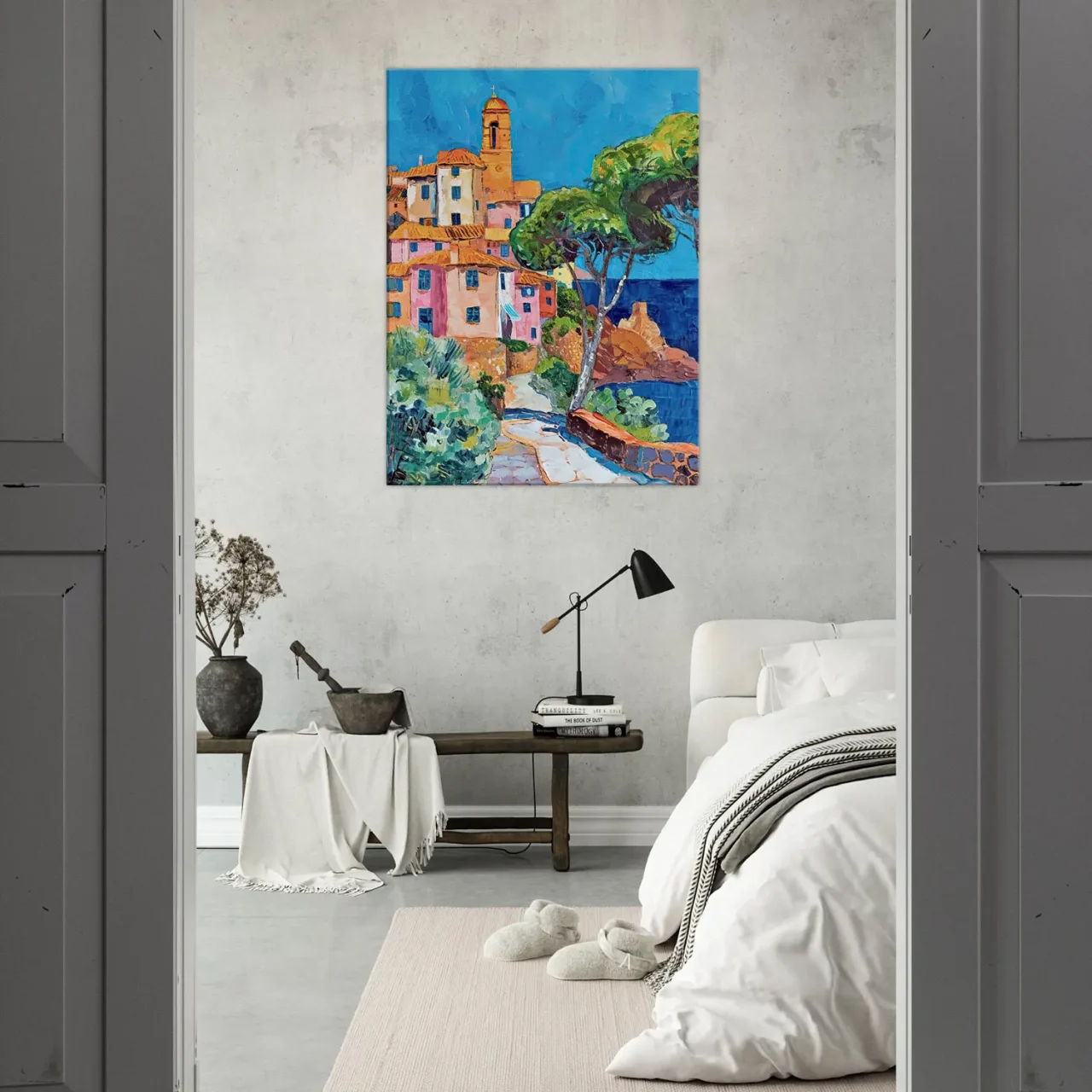 Charme de Collioure: Peinture de Méditerranée peinture collioure aux couleurs de matisse