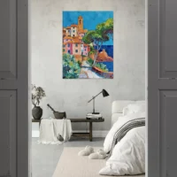 Charme de Collioure: Peinture de Méditerranée peinture collioure aux couleurs de matisse