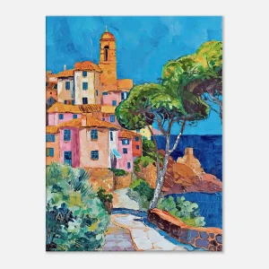 Charme de Collioure: Peinture de Méditerranée peinture collioure aux couleurs de matisse