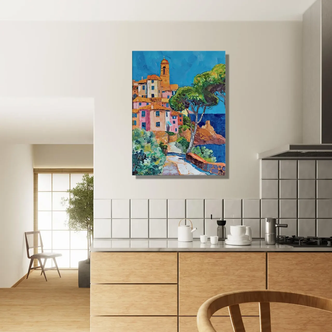 Charme de Collioure: Peinture de Méditerranée peinture collioure aux couleurs de matisse