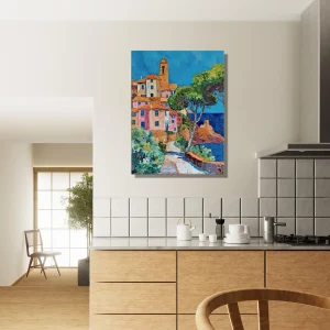 Charme de Collioure: Peinture de Méditerranée peinture collioure aux couleurs de matisse