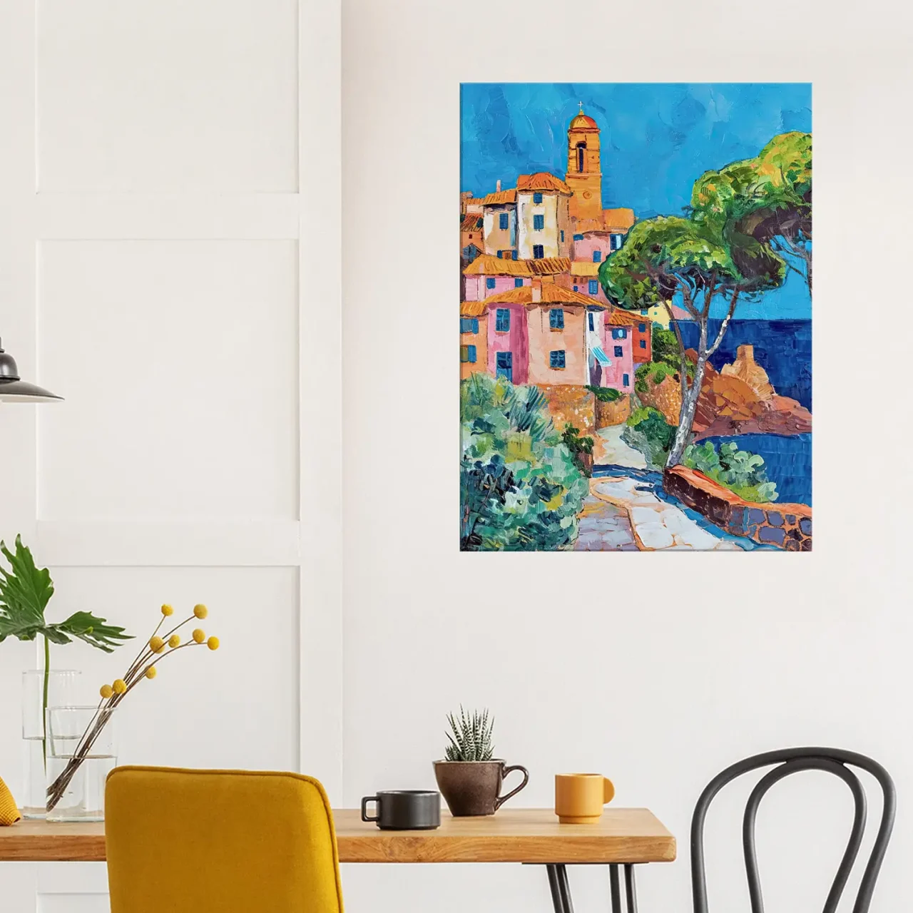 Charme de Collioure: Peinture de Méditerranée peinture collioure aux couleurs de matisse