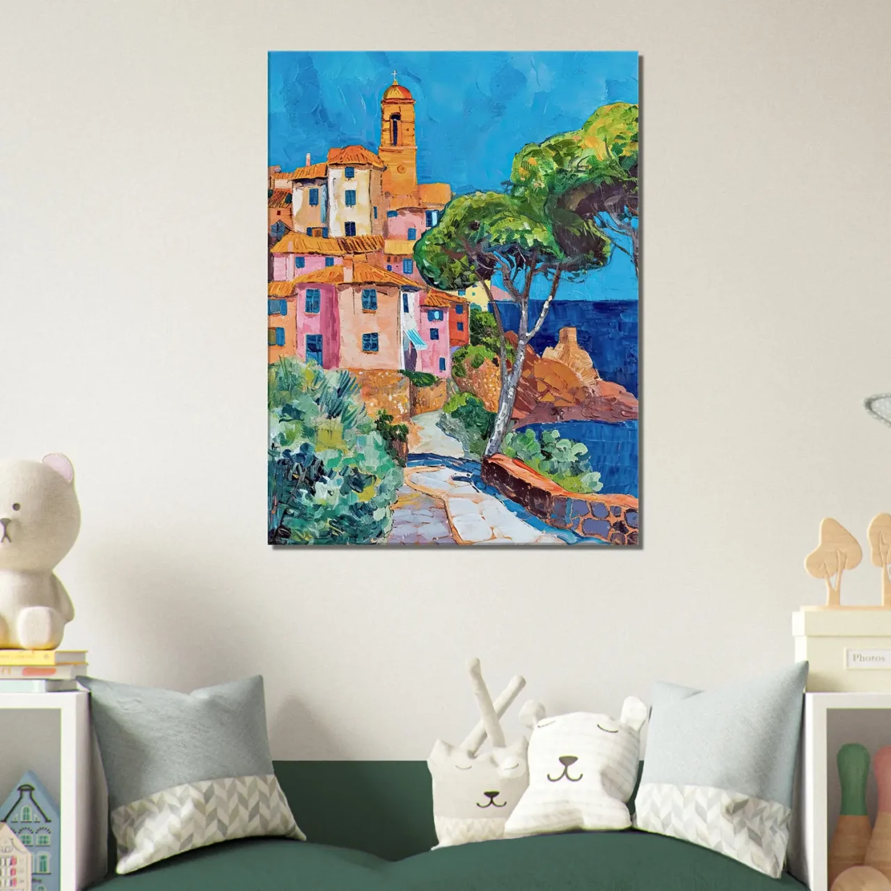 Charme de Collioure: Peinture de Méditerranée peinture collioure aux couleurs de matisse