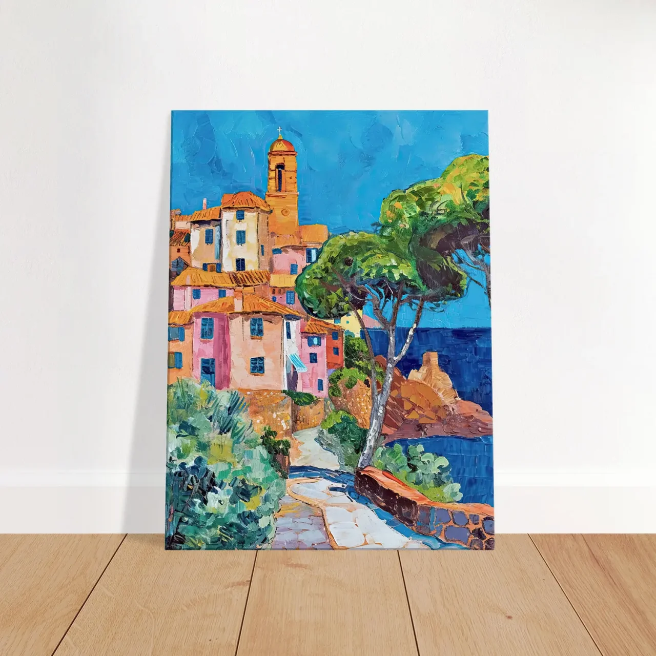 Charme de Collioure: Peinture de Méditerranée peinture collioure aux couleurs de matisse