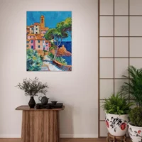 Charme de Collioure: Peinture de Méditerranée peinture collioure aux couleurs de matisse