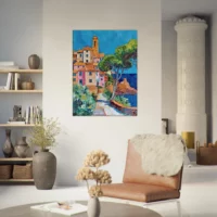 Charme de Collioure: Peinture de Méditerranée peinture collioure aux couleurs de matisse