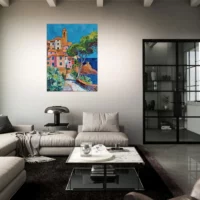 Charme de Collioure: Peinture de Méditerranée peinture collioure aux couleurs de matisse