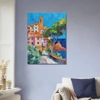 Charme de Collioure: Peinture de Méditerranée peinture collioure aux couleurs de matisse