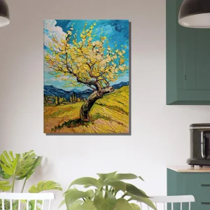 Tableau Le Murier Hommage a Van Gogh tableau le murier hommage a van gogh