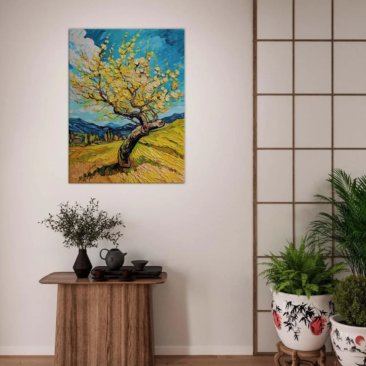 Tableau Le Murier Hommage a Van Gogh tableau le murier hommage a van gogh