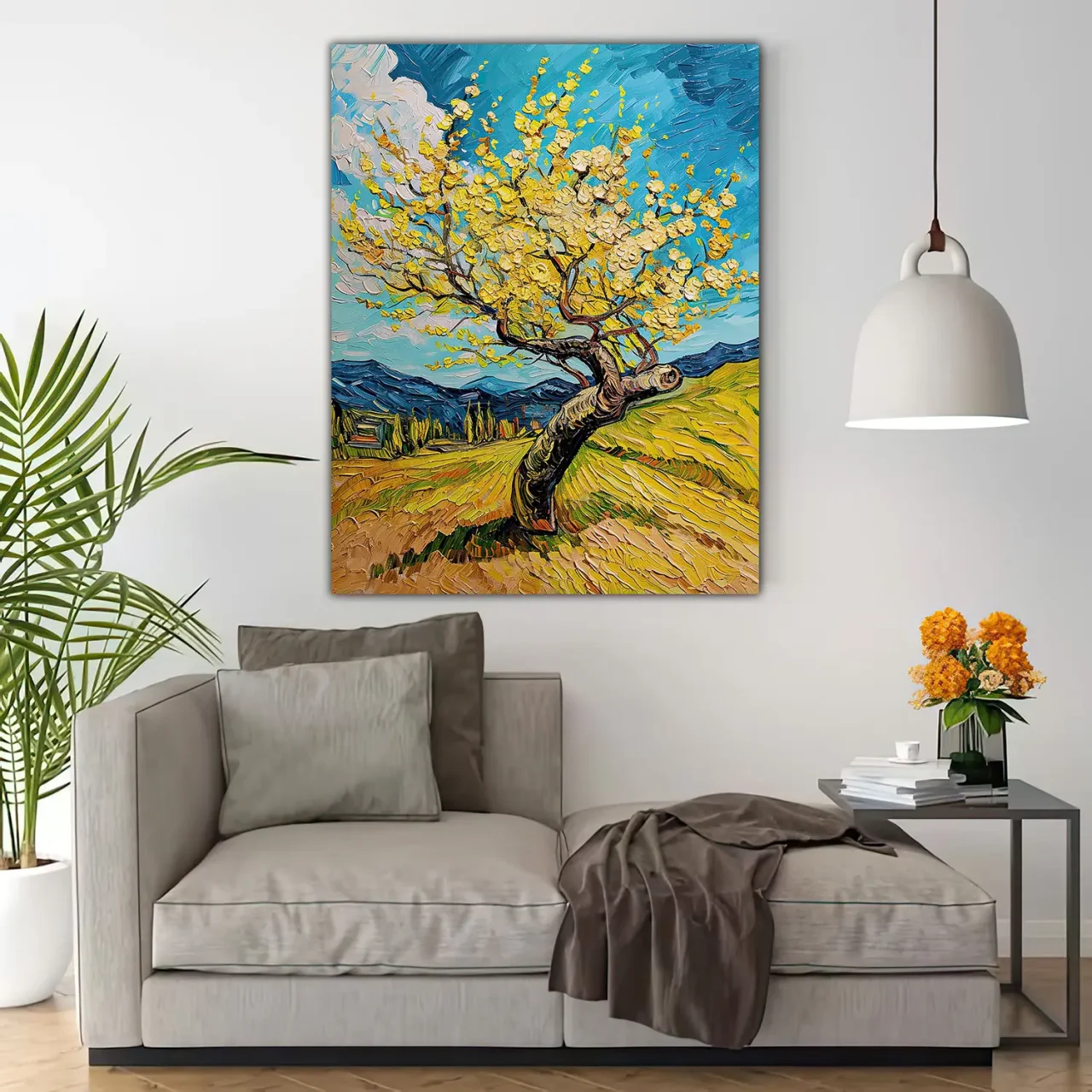 Tableau Le Murier Hommage a Van Gogh tableau le murier hommage a van gogh