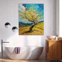 Tableau Le Murier Hommage a Van Gogh tableau le murier hommage a van gogh