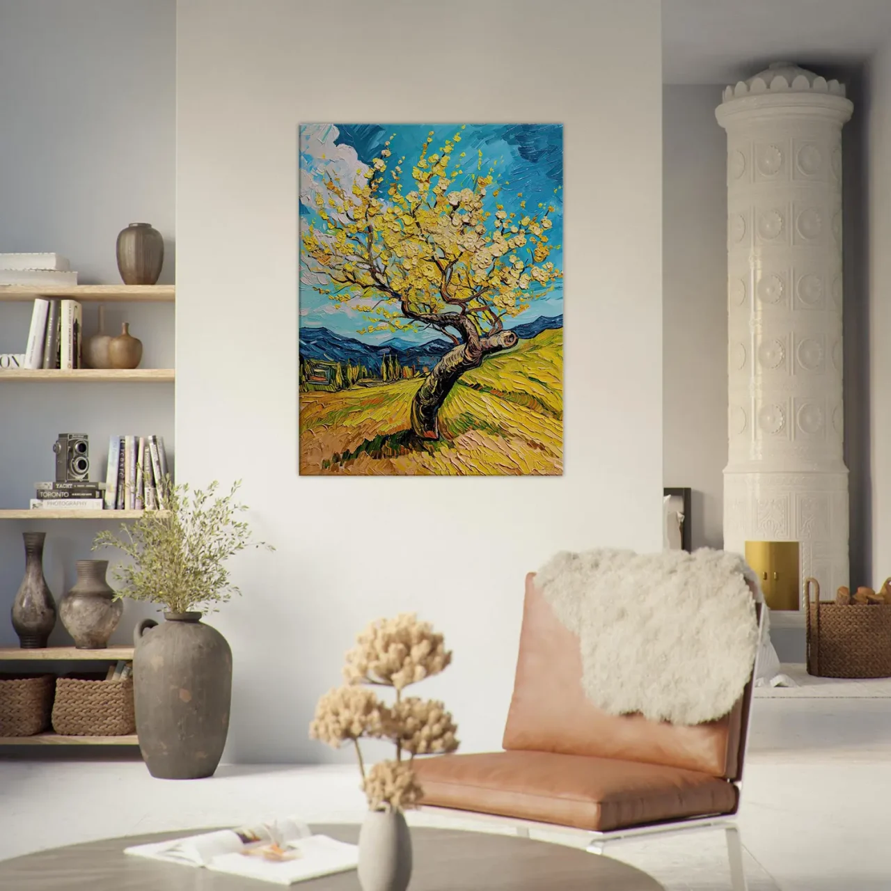 Tableau Le Murier Hommage a Van Gogh tableau le murier hommage a van gogh