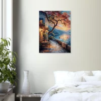 Coucher de Soleil sur le Lac et soirée Romantique coucher de soleil sur le lac et soirée romantique