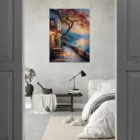 Coucher de Soleil sur le Lac et soirée Romantique coucher de soleil sur le lac et soirée romantique