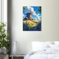 Rusticité Charmante Le Moulin et l’Été rusticité charmante le moulin et l'Été