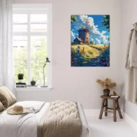 Rusticité Charmante Le Moulin et l’Été rusticité charmante le moulin et l'Été