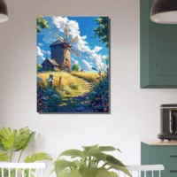 Rusticité Charmante Le Moulin et l’Été rusticité charmante le moulin et l'Été