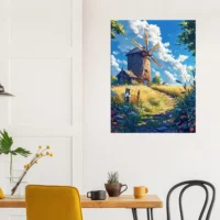 Rusticité Charmante Le Moulin et l’Été rusticité charmante le moulin et l'Été