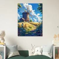 Rusticité Charmante Le Moulin et l’Été rusticité charmante le moulin et l'Été