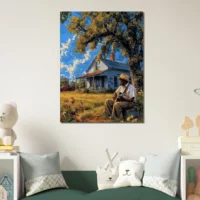 Tableau le Blues du Mississippi tableau le blues du mississippi