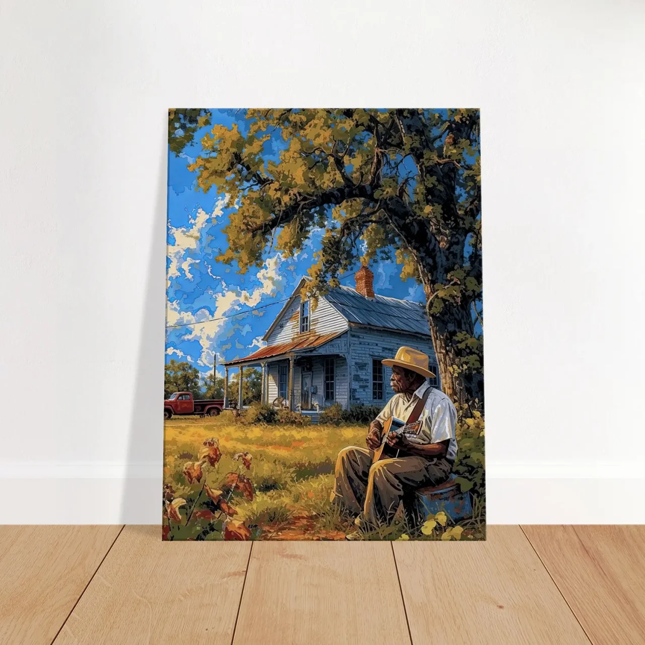 Tableau le Blues du Mississippi tableau le blues du mississippi