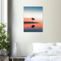 Cadre mural Oasis Rose des sables Cadre mural Oasis Rose des sables